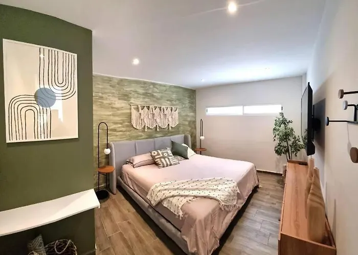 0 - De Lujo Confort Cama Queen Size Roma Sur Apartamento México DF